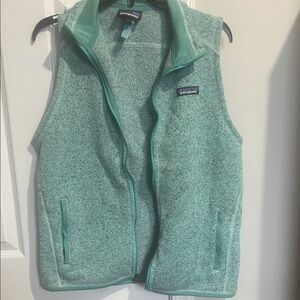 Patagonia Teal Fleece Vest